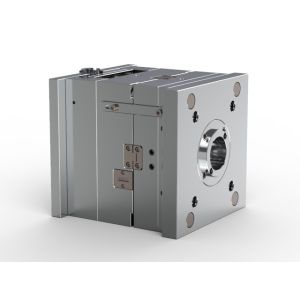 Antenna holder (1*2) / Three-plates mold / hot sprue No.22677