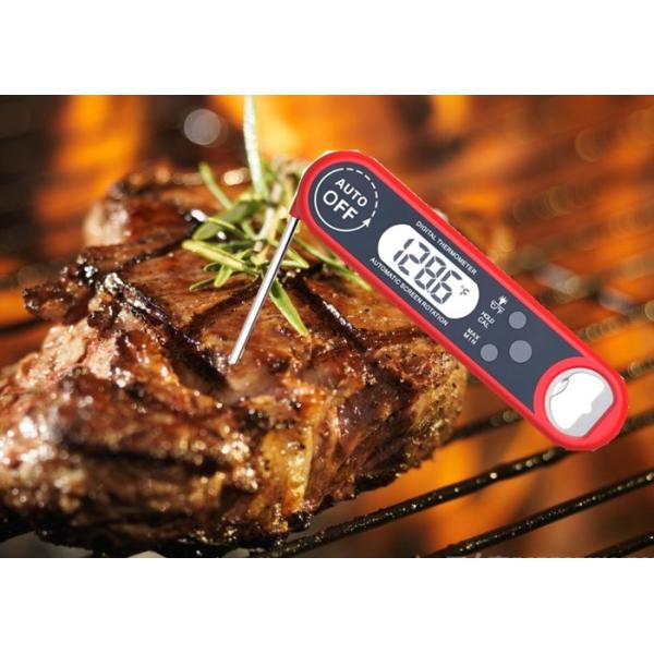 Buy Auto Rotation Kitchen Instant Read Thermometer With Stainless Steel Probe at wholesale prices