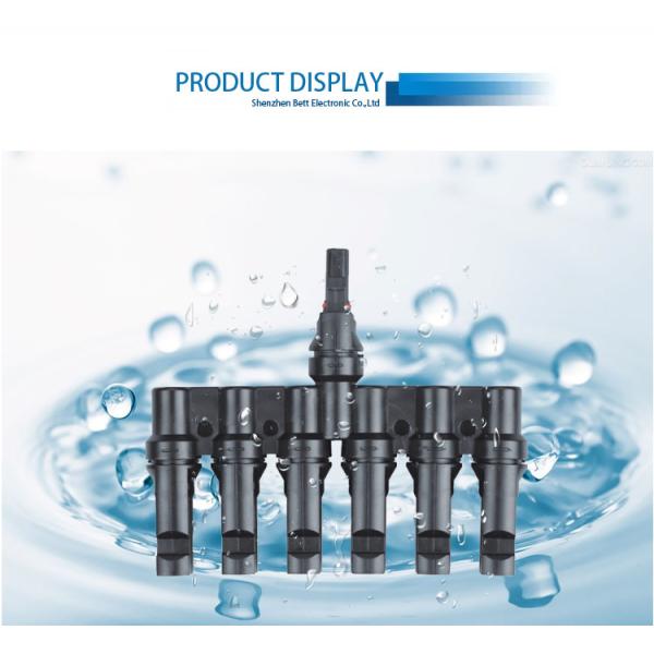 MC4 Solar Photovoltaic Pv Cable Connector With Fuse For Solar System