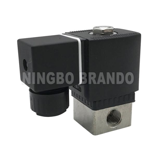 1/8'' 2 Way NC Mini Brass Solenoid Valve For Water Air Gas 12V 24V 110V 110V 4