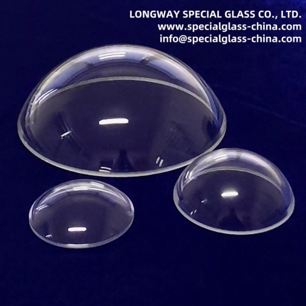 Buy High Transmission AR Coating N-Bk7 Quartz Glass Optical Dome Lens at wholesale prices