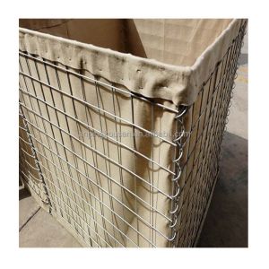 Secure Sand Wall Defensive Welded Wire Mesh Barrier with 4mm Wire Gauge and