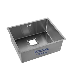China Handmade 304 Stainless Steel Kitchen Single Sink Custom Thickness on sale