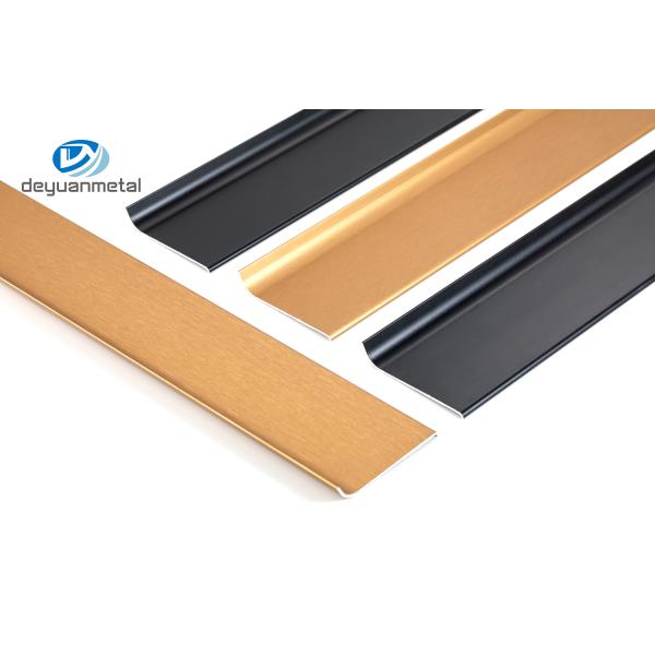 Alloy 6063 Aluminium Skirting Trim End Cover Strip Cover Connection Pieces