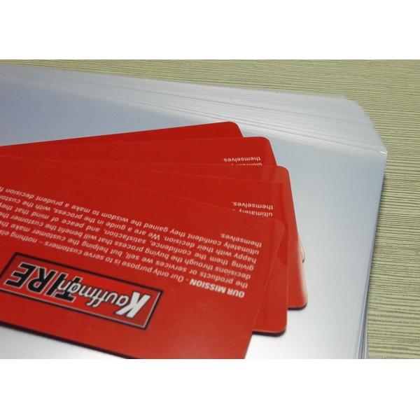 Buy Adhesive A4 0.06mm 0.8mm Lamination PVC Coated Overlay at wholesale prices