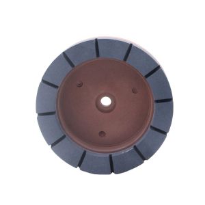 High quality glass bevel processing Segmented Bowl type resin grinding wheel