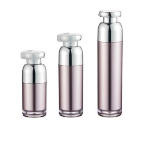 Non Spill AS Plastic Airless Lotion Pump Bottles