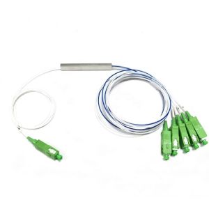 Unbalance Fiber PLC Splitter SC/APC Connectors -40- 85C Ideal for Indoor Cable