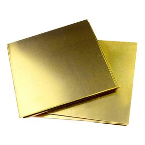 ASTM 1mm 1.5mm H63 C27200 CuZn37 CA108 Brass Plate Cooper Plate Sheet