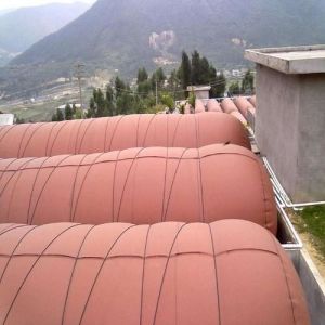 500 Tons 1.0mm Tarpaulin Methane Storage Tank Portable Storage Tank High