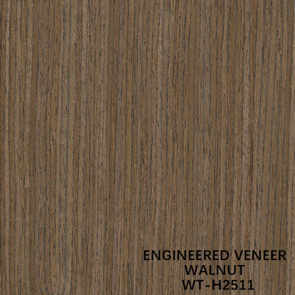 Buy Artificial Walnut Engineered Wood Veneer For Furniture And Cabinet Face 3100mm Length WT-H2511 at wholesale prices