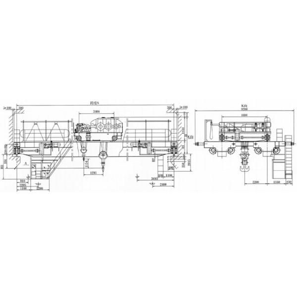 Yuantai excellent service ladle crane