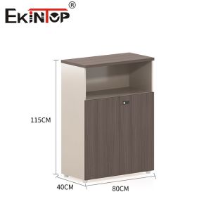 High-Quality Wooden Filing Cabinet Small Bookcase In Modern Style