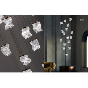 Customizable LED Ceiling Light for Living Room Kitchen Hotel