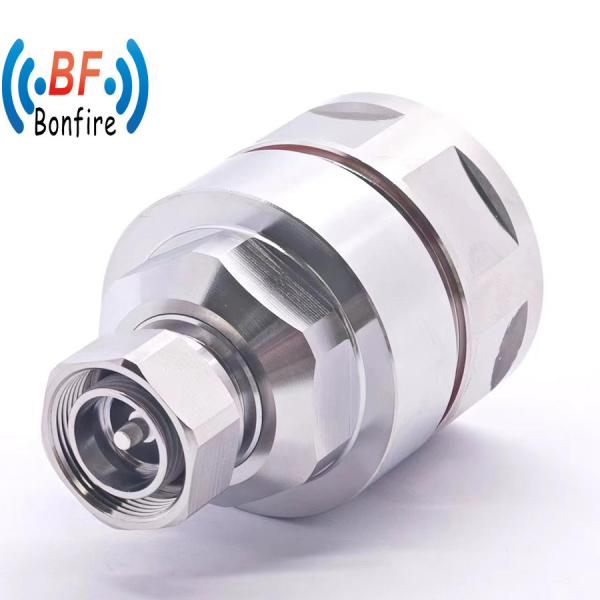 Buy 7/8"Felxible Coaxial Cable 4.3-10 Male RF Connector with Low Insertion Loss of 0.1 dB at wholesale prices