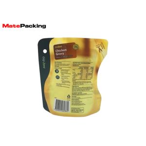 Plastic Disposable Food Pouches Custom Printing High Temperature Resistance