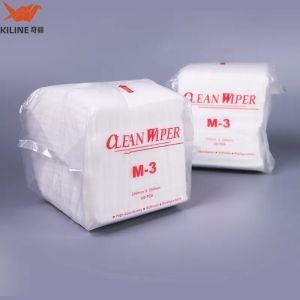 Lint Free M-3 Nonwoven Cleanroom Wipes Superior Cleaning