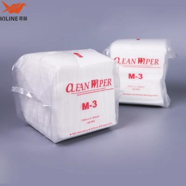 Buy Lint Free M-3 Nonwoven Cleanroom Wipes Superior Cleaning at wholesale prices