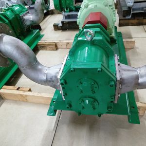 High Suction Reversible Rubber Sludge Lobe Pump For MBR Treatment