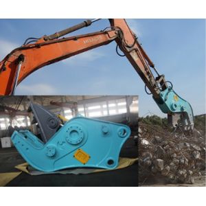 Hydraulic Compact Excavator Attachments , Mini Excavator Shear Attachments