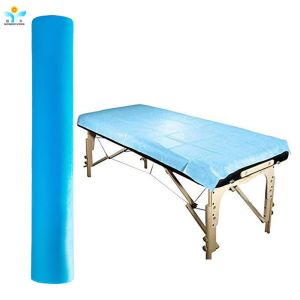 Quality Breathable Soft Disposable Bed Sheet Rolls Non Sterile for Medical / Beauty Salon for sale