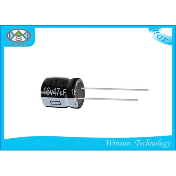 Buy High Stability  	Aluminum Electrolytic Capacitors 47uF / 16V Capacitor FW Series at wholesale prices
