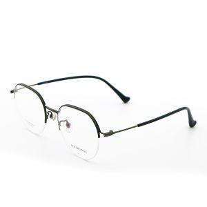 Ladies Gold Beta Full Titanium Glassess Frames Super Elastic