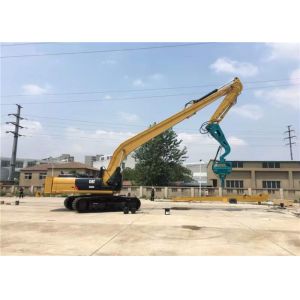 Excavator Q345 2600rpm vibrating sheet pile hammer For Steel Plate Pile Driver