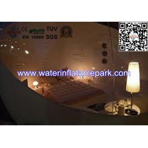 Single Layer PVC Inflatable Bubble Tent , Inflatable Igloo Tent