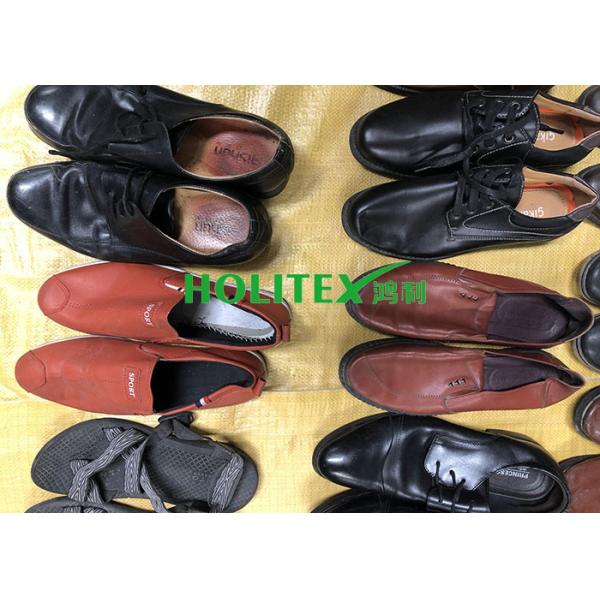 Clean Used Leather Shoes , Second Hand Mixed Men Shoes For All Seasons