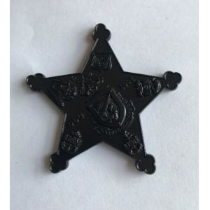 Custom stamping engraved brass Dyed black metal USN Challenge Coin