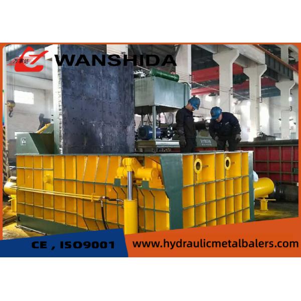 Buy 2800 X 2000 X 1400mm Scrap Metal Baler Metal Recycling Equipment 6000kN at wholesale prices