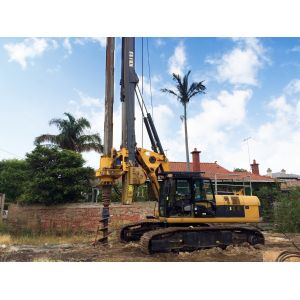 KR125A Infrastructure Pile Driving Equipment 37m Max Pile Depth Low Noise Max.