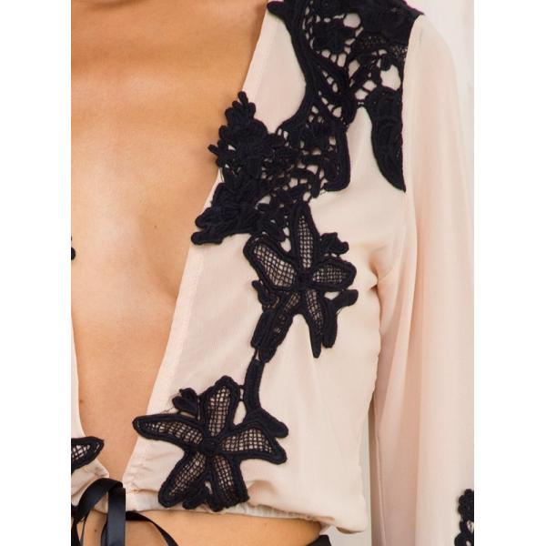 New fashion women tops puffed long sleeve ladies blouse designs