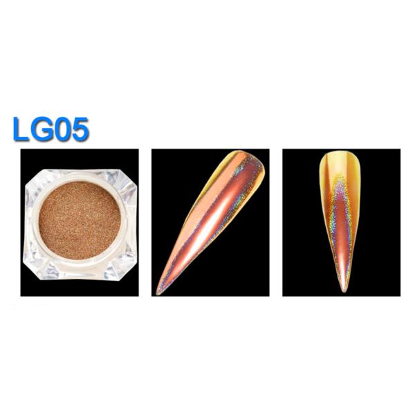 OEM/ODM Yes. Holographic Nail Powder for Poleyster Nails High Standar