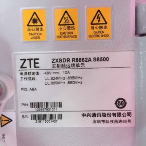 ZTE ZXSDR R8862A S8500 800M 48V DC A6A 4G ZTE RRU8862A S8500 Small Cell
