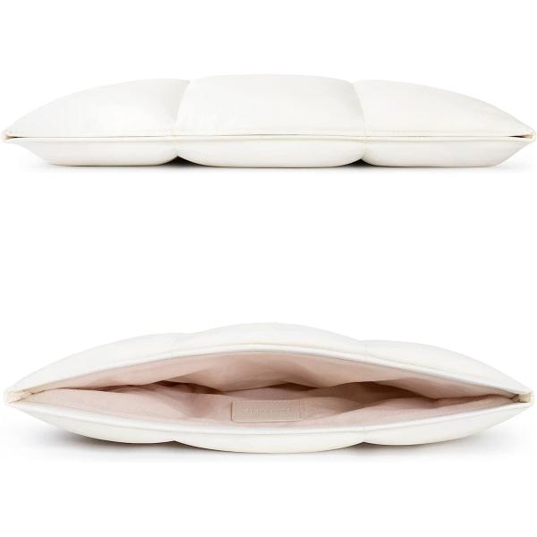 Comfortable puffy laptop sleeve 13 "14", quilted down ladies laptop handbag