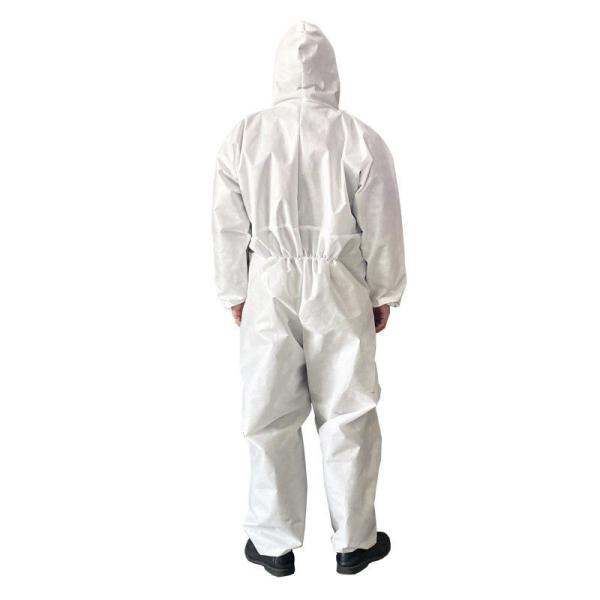 Buy High Tightness Disposable Coverall Suit Soft Eco Friendly For Dust Free Clean Room at wholesale prices