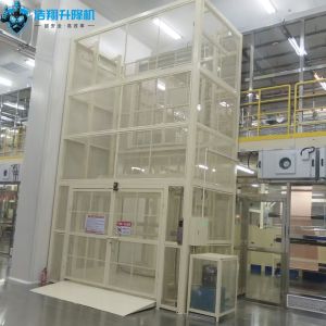 China CE Certified 8T Hydraulic Pallet Lift Vertical Goods Elevator for Warehouse Loading on sale
