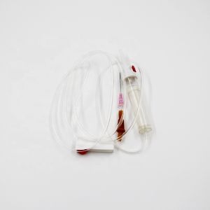 Pp 18G Needle Blood Transfusion Set ETO Sterilization Medical Comsumables