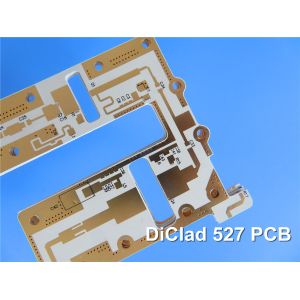2L 20mil DiClad 527 PCB Board With Green Soldermask And White Silkscreen