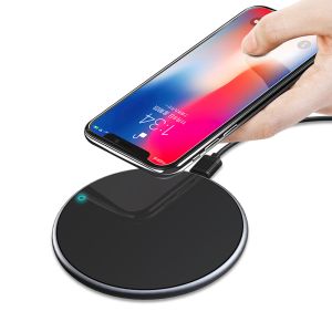 Fast Wireless Charger,Qi Fast Wireless Charging Pad Stand for iPhone X/8/8 Plus