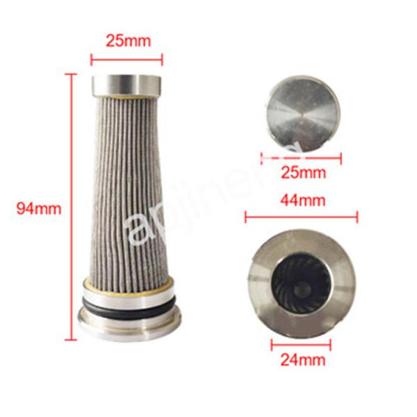 2-3000 Mesh Stainless Steel Filter Cartridge 0.01-2.03mm Wire Diameter