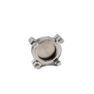 Vacuum Pipe Fittings ISO Bored Blank Flange with Cap