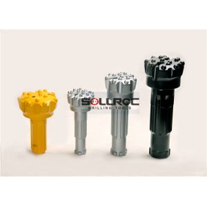Button Bits DTH Drilling Tools , Carbon Steel And Alloy Steel Water Well