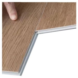 China SPC Click Flooring Vinyl Plank Flooring with Reaction to Fire Bf1-S1 Thermal Resistance 0.038㎡K/W and Wear Resistance Group T on sale