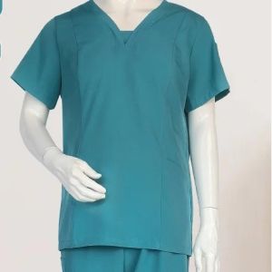 Quality Workwear Twill Fabric Hospital Cotton Long Best Textile Medical Womens Nurse Doctor Scrub for sale