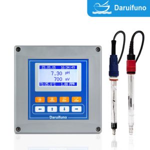 Dule Channels Analog PH And ORP Controller With RS485 For Industrial Wastewater