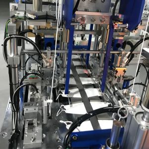 Automatic fish type kf94 facial mask machine manufacturer one for one kf94 brand