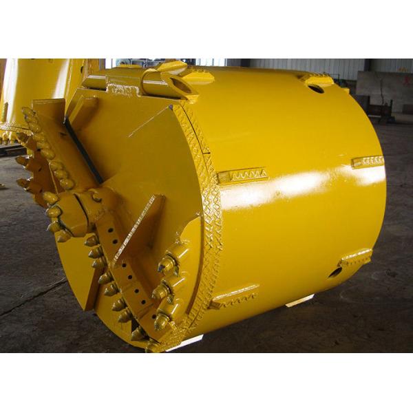 Buy 1000mm Rock Drilling Bucket Double Bottom And Double Opening at wholesale prices
